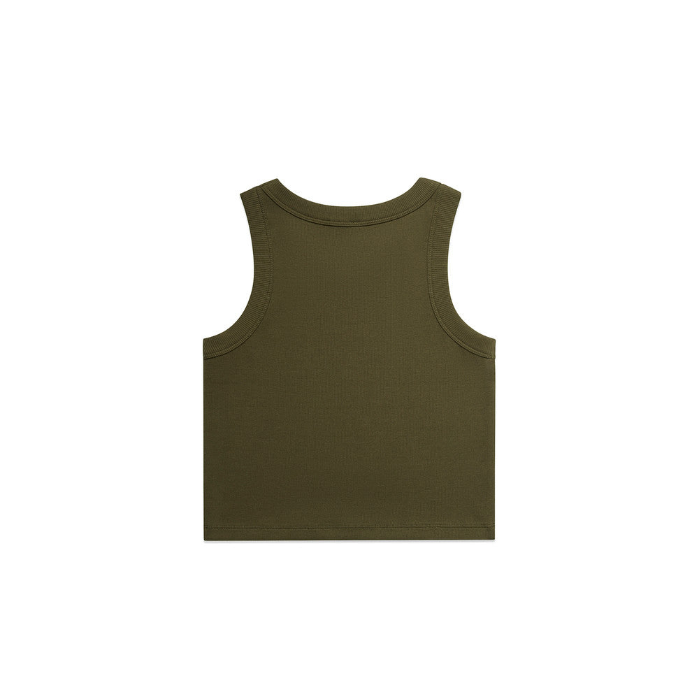 As Colour - Women's Organic Rib Crop Tank - 4064G
