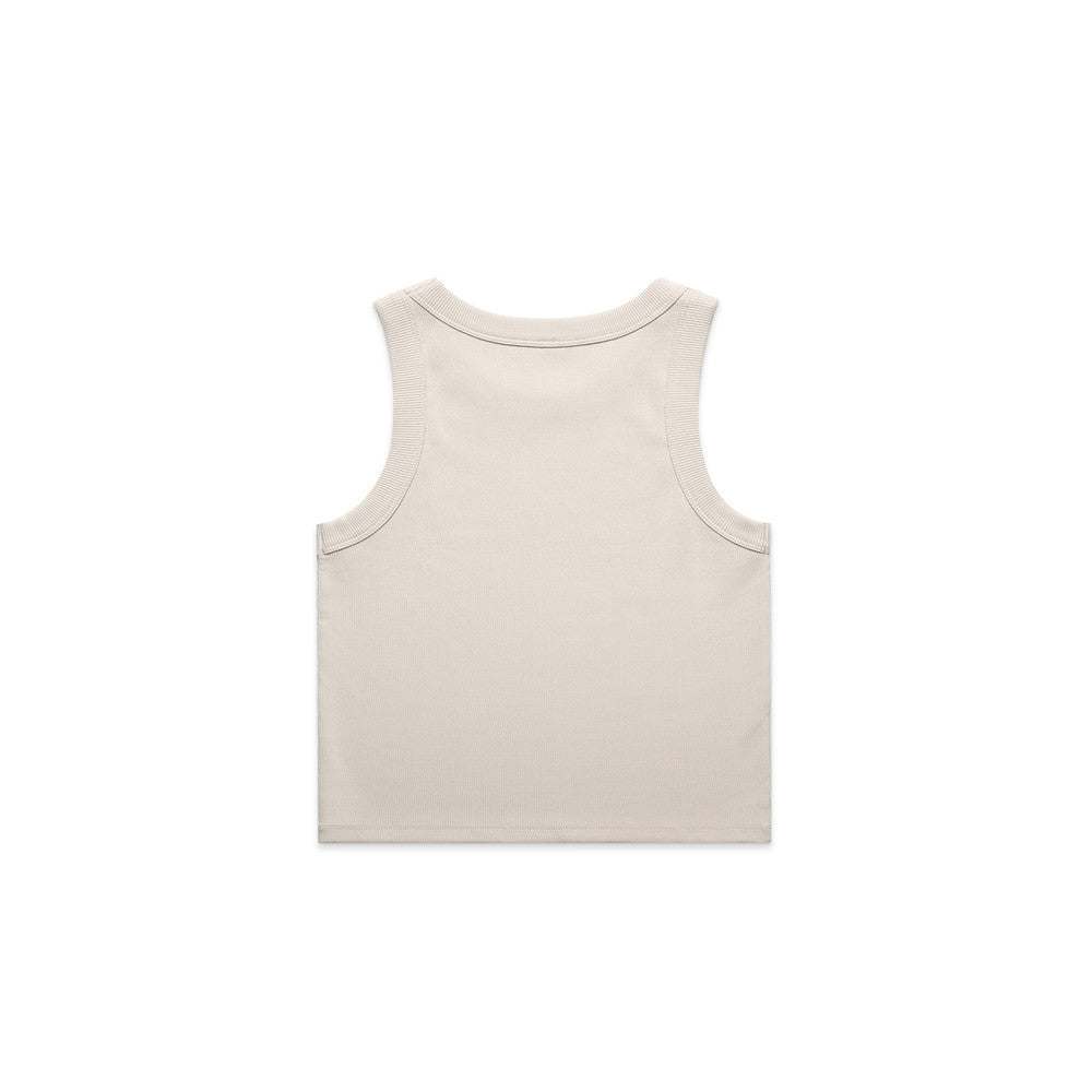 As Colour - Women's Organic Rib Crop Tank - 4064G