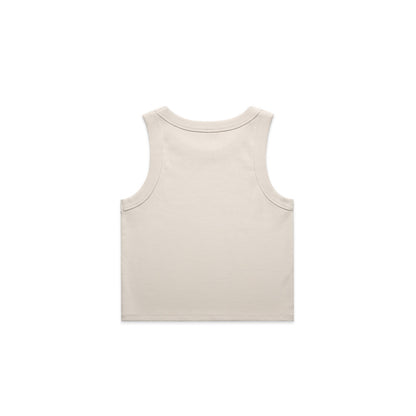 As Colour - Women's Organic Rib Crop Tank - 4064G