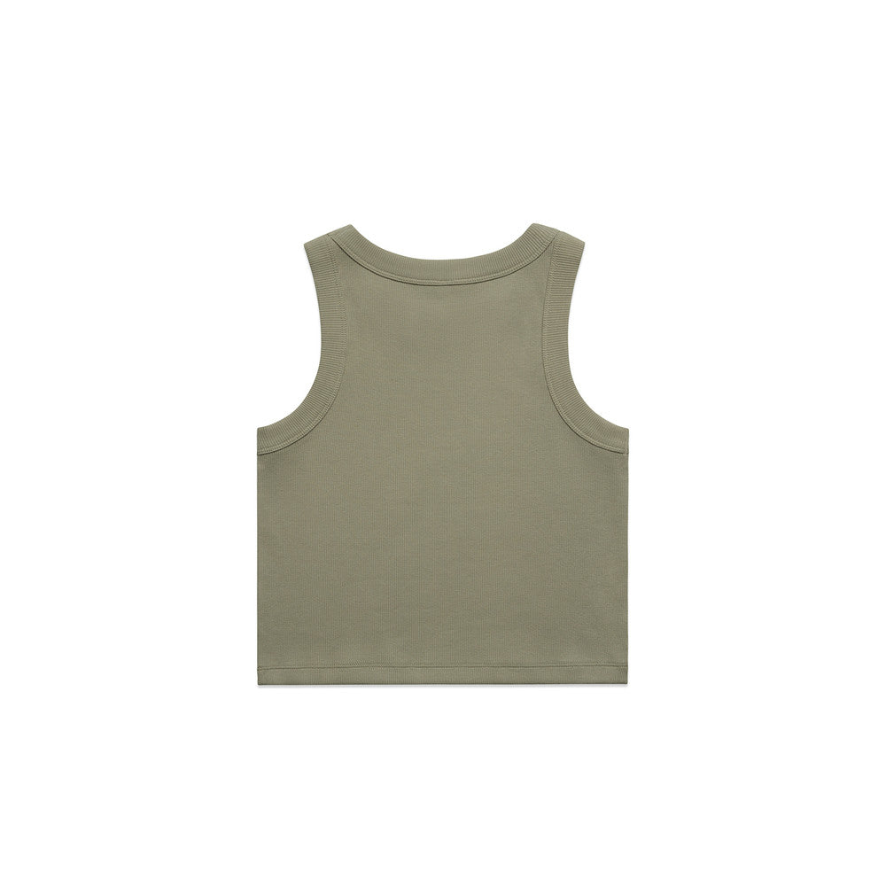 As Colour - Women's Organic Rib Crop Tank - 4064G