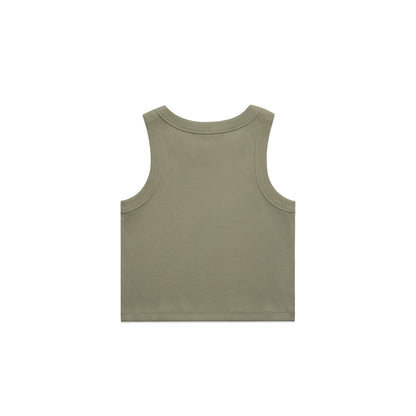 As Colour - Women's Organic Rib Crop Tank - 4064G