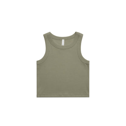 As Colour - Women's Organic Rib Crop Tank - 4064G