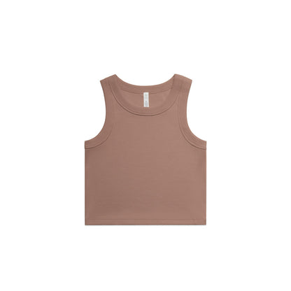 As Colour - Women's Organic Rib Crop Tank - 4064G