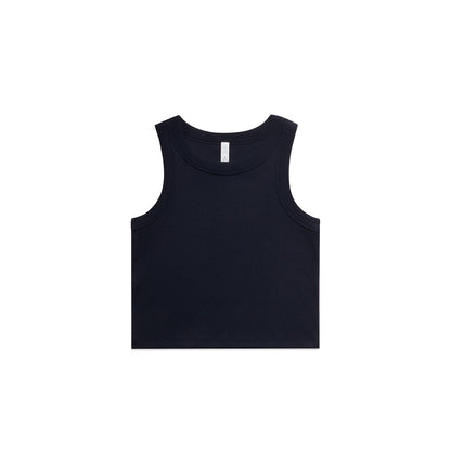 As Colour - Women's Organic Rib Crop Tank - 4064G