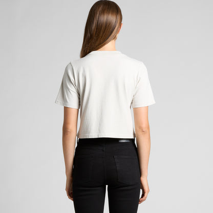 As Colour - Women's Heavy Faded Crop Tee - 4089