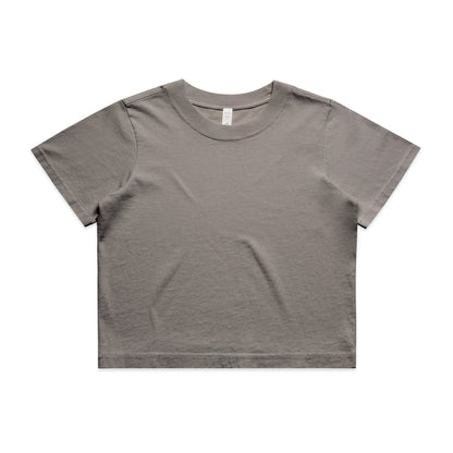 As Colour - Women's Heavy Faded Crop Tee - 4089