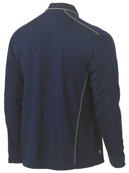 Bisley - Cool Mesh Polo With Reflective Piping - BK6425