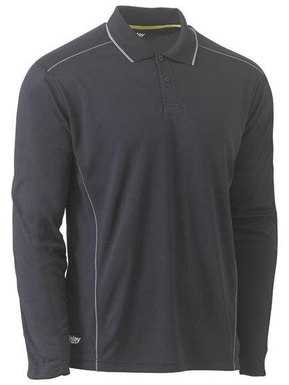 Bisley - Cool Mesh Polo With Reflective Piping - BK6425