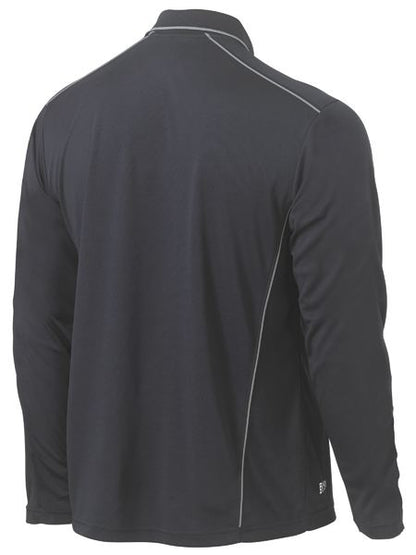 Bisley - Cool Mesh Polo With Reflective Piping - BK6425