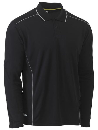Bisley - Cool Mesh Polo With Reflective Piping - BK6425
