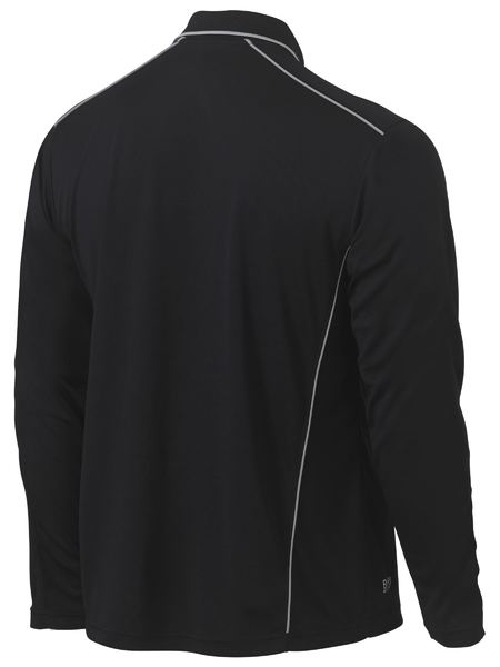Bisley - Cool Mesh Polo With Reflective Piping - BK6425