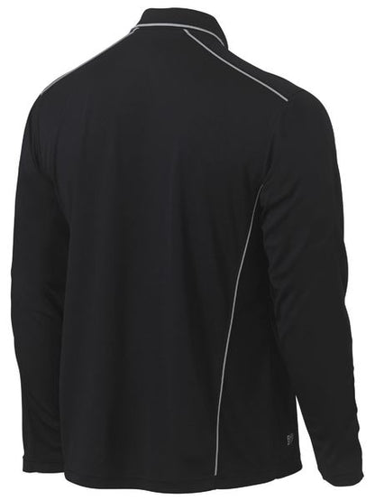 Bisley - Cool Mesh Polo With Reflective Piping - BK6425