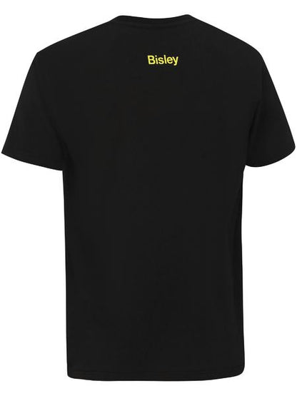 Bisley - Cotton Outline Logo Tee -BKT084