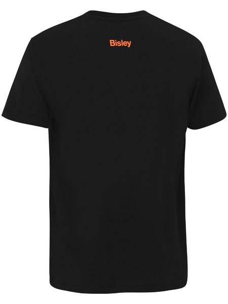 Bisley - Cotton Outline Logo Tee -BKT084