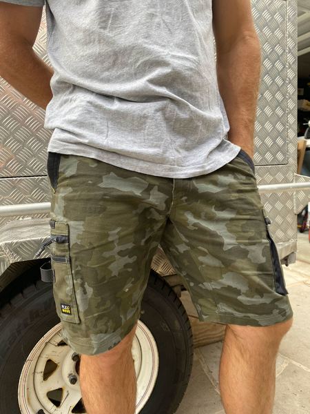 Bisley - Flx & Move™ Stretch Canvas Camo Cargo Short - Limited Edition- BSHC1337