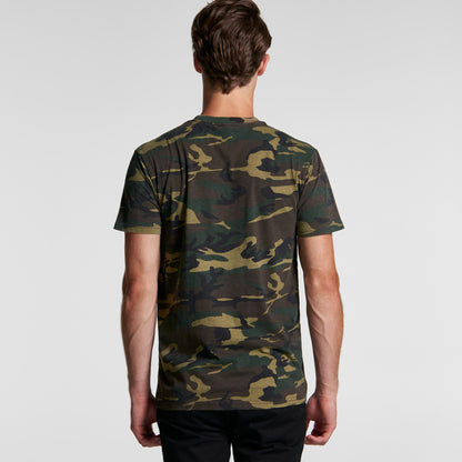 As Colour Mens Staple Camo Tee - 5001C