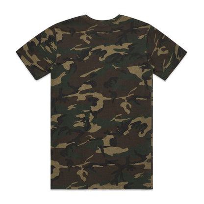 As Colour Mens Staple Camo Tee - 5001C