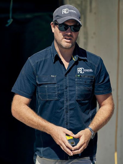Bisley - Flex & Move Utility Work Shirt-Short Sleeve - BS1144