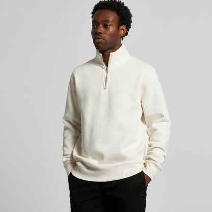 As Colour-Mens Half Zip Crew-5125