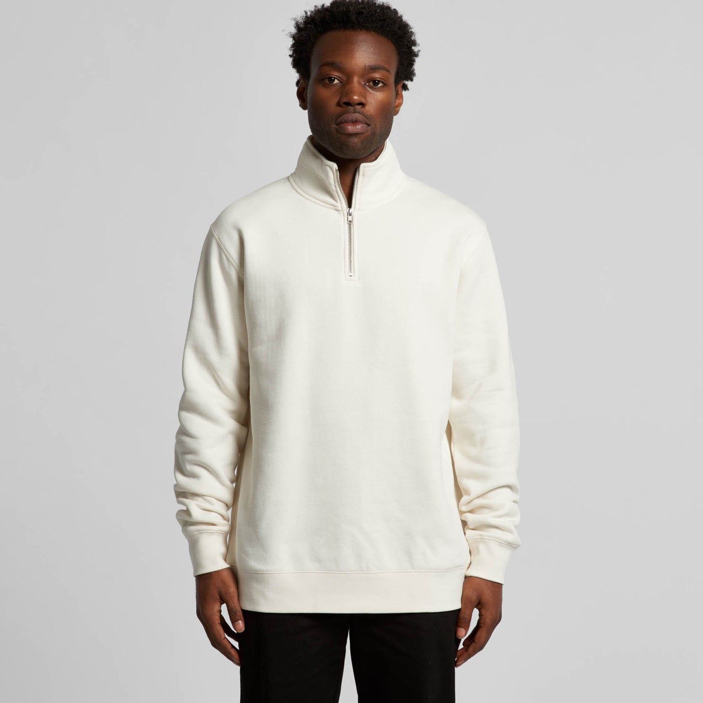 As Colour-Mens Half Zip Crew-5125