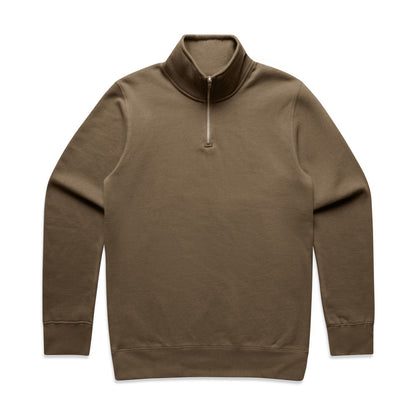 As Colour-Mens Half Zip Crew-5125