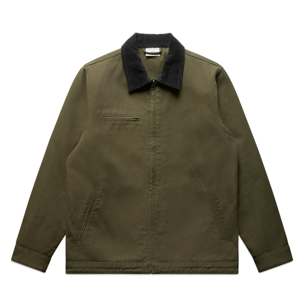 As Colour - Canvas Cord Collar Jacket - 5533