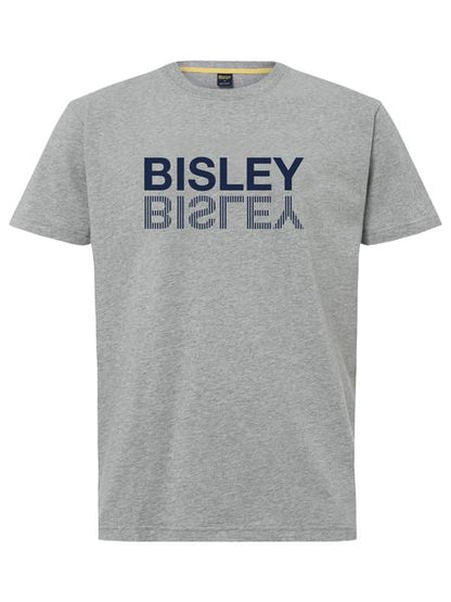 Bisley- Cotton Flipped Logo Tee - BKT097