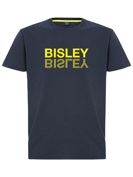 Bisley- Cotton Flipped Logo Tee - BKT097