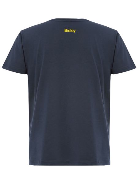 Bisley- Cotton Flipped Logo Tee - BKT097