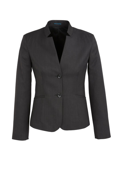 Biz Corporates - Womens Short Jacket With Reverse Lapel - 60113