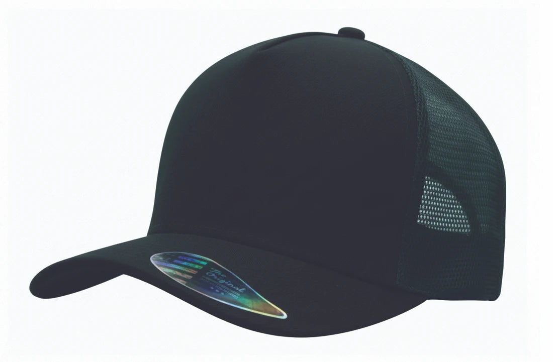 Headwear - American Premium Twill/Mesh Deep Fit Trucker Cap - 3996