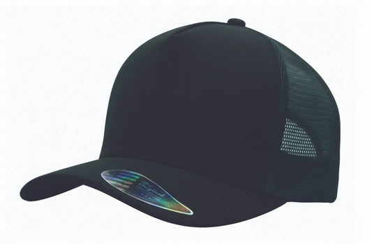 Headwear - American Premium Twill/Mesh Deep Fit Trucker Cap - 3996