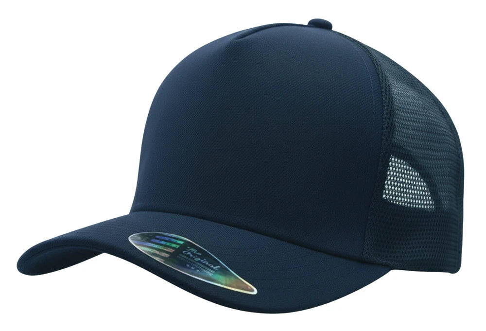 Headwear - American Premium Twill/Mesh Deep Fit Trucker Cap - 3996