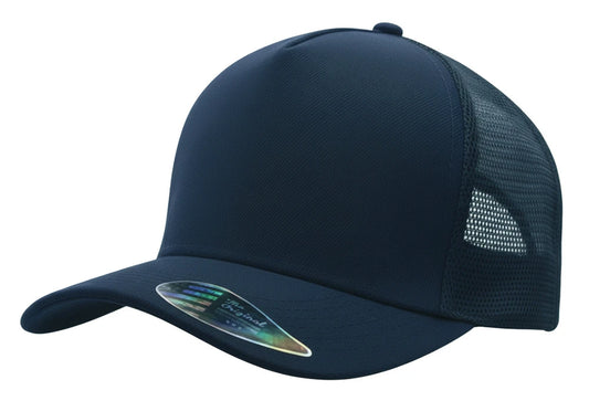 Headwear - American Premium Twill/Mesh Deep Fit Trucker Cap - 3996