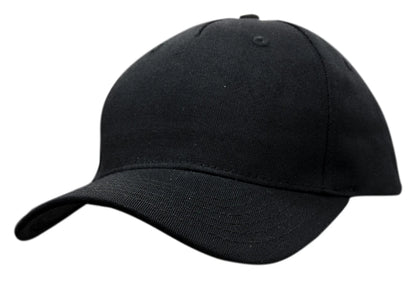 Headwear - Cotton Twill Cap with Buckle - 3963
