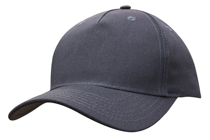 Headwear - Cotton Twill Cap with Buckle - 3963