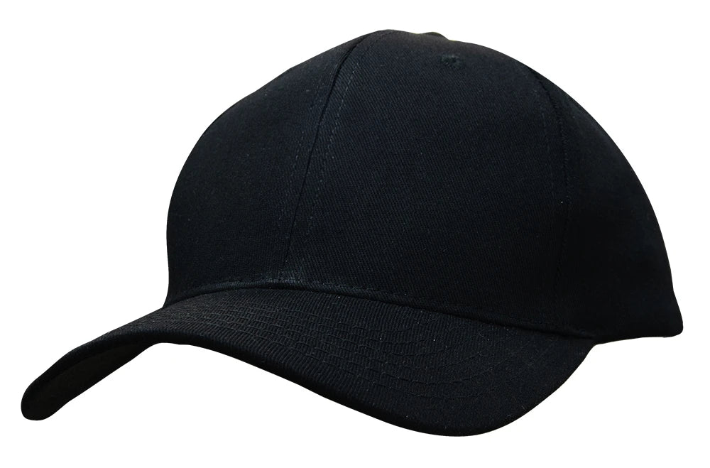 Headwear - Cotton Twill Cap with Buckle - 3964