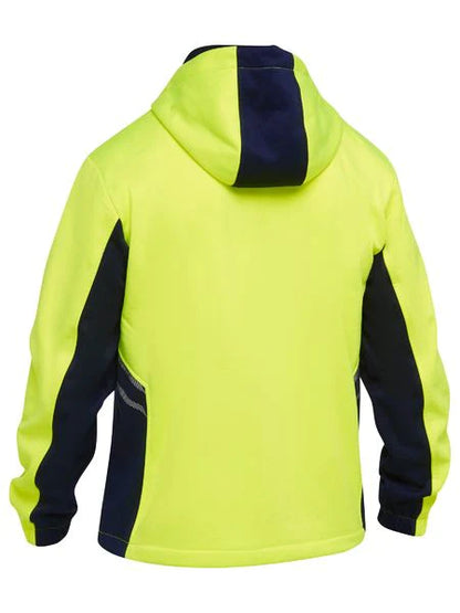 Bisley - Hi Vis Liquid Repellent Fleece Hoodie - BK6571