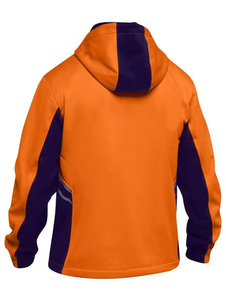 Bisley - Hi Vis Liquid Repellent Fleece Hoodie - BK6571