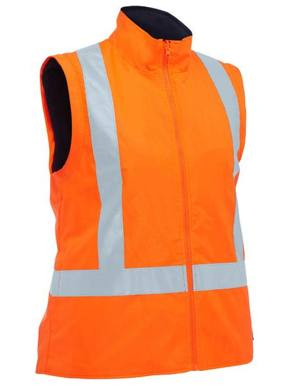 Bisley-Women's Taped Hi Vis 5 in 1 Rain Jacket-BKL6975