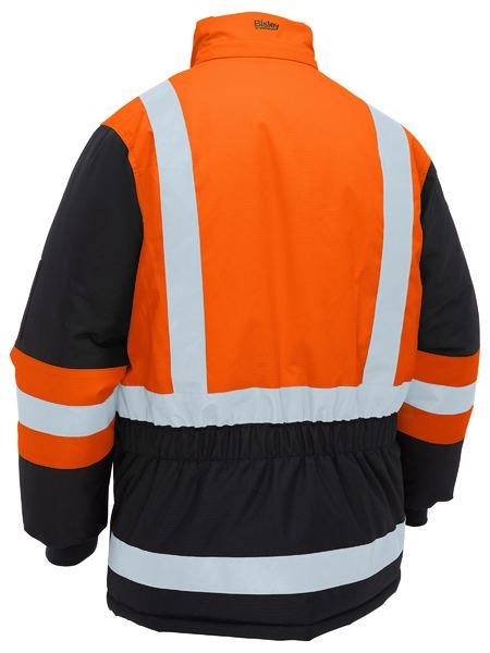 Bisley - H Taped Hi Vis Freezer Hooeed Jacket - BJ6454HT