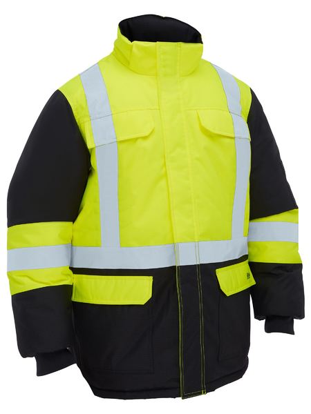 Bisley - H Taped Hi Vis Freezer Hooeed Jacket - BJ6454HT