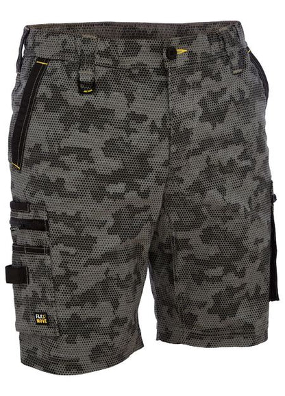 Bisley - Flx & Move™ Stretch Canvas Camo Cargo Short - Limited Edition- BSHC1337