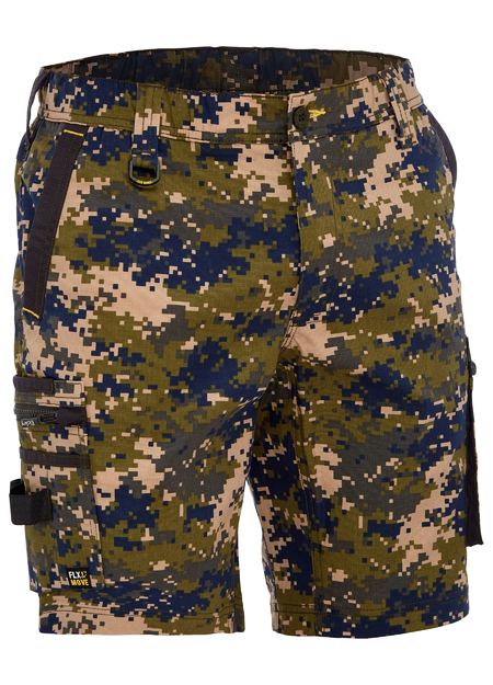 Bisley - Flx & Move™ Stretch Canvas Camo Cargo Short - Limited Edition- BSHC1337