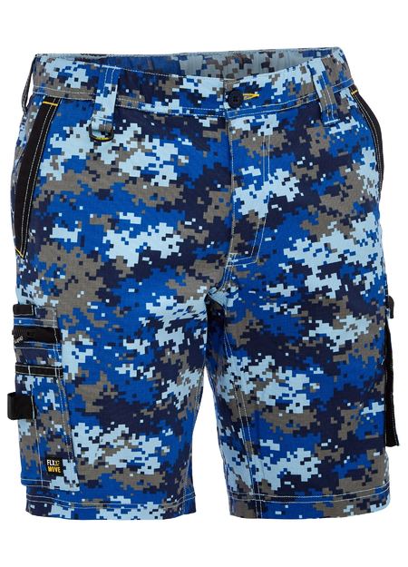 Bisley - Flx & Move™ Stretch Canvas Camo Cargo Short - Limited Edition- BSHC1337