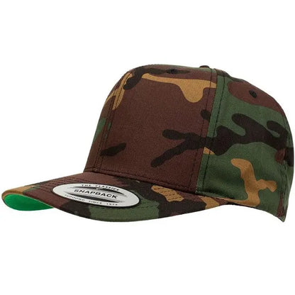 Camo 6689C Classic Snapback Cap (Pack of 5)