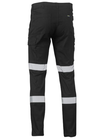 Bisley Taped Biomotion Stretch Cotton Drill Cargo Pants-BPC6008T