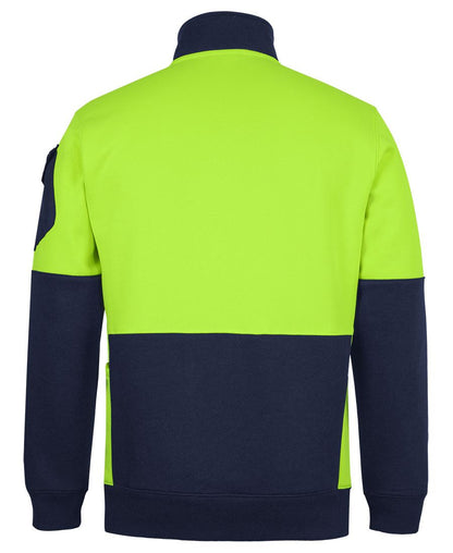 Jb's Wear - 350 Hi Vis 1/2 Zip Trade Fleece - 6CHVF