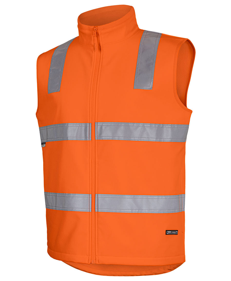 Jb's Wear - Hi Vis (D+N) Softshell Vest - 6D4LK
