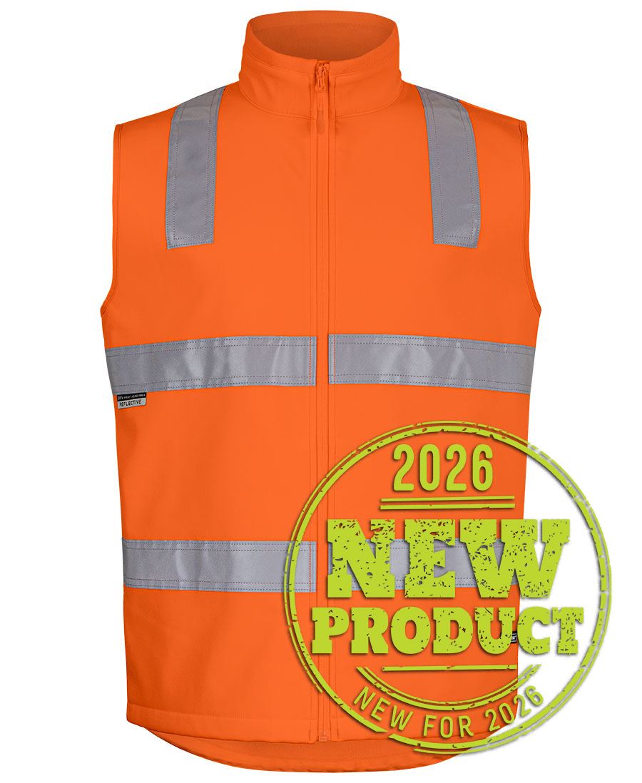 Jb's Wear - Hi Vis (D+N) Softshell Vest - 6D4LK